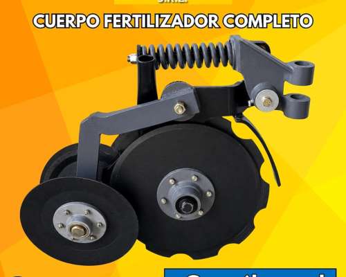 Cuerpos de Siembra, Discos Doble Fertilización, Cuerpos