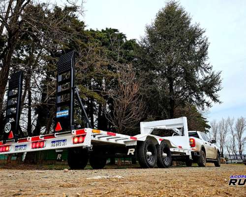 Trailer Semirremolque Balancin Homologado para 4 TN. 2 Ejes