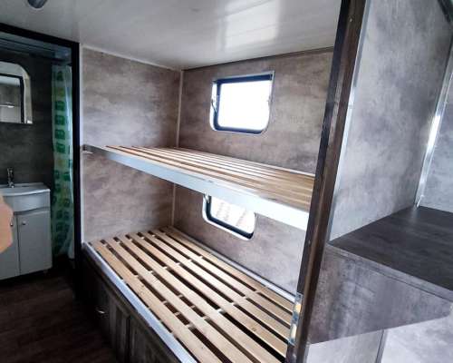 Casilla Rural Moducar de 6 Mts de Largo con 4 Camas