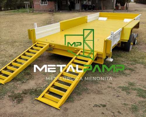 Trailer Playo Famma Barandas Desmontables