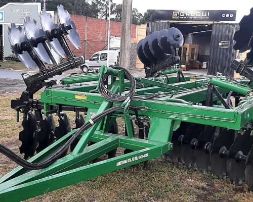 Rastra Desencontrada Pampero L.H 4 Alas Rebatibles Especial