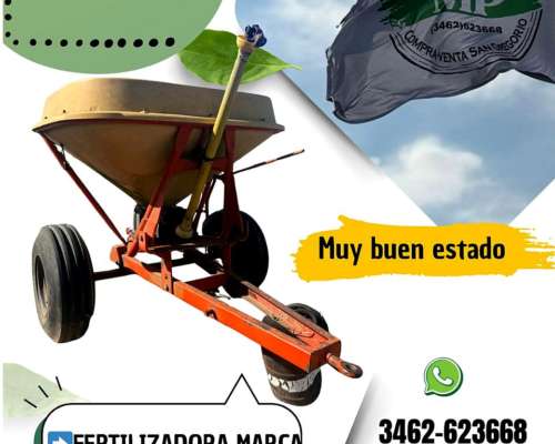 Fertilizadora de 800 Kilos