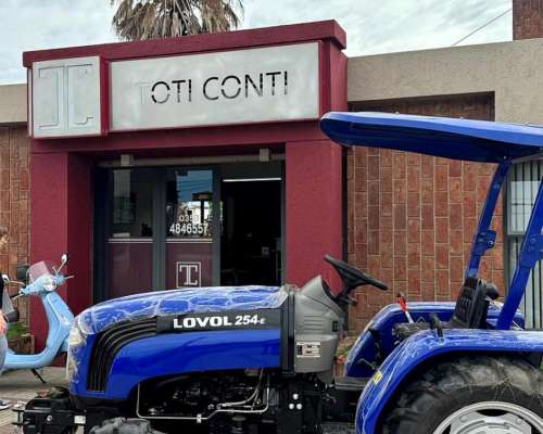 Tractor Lovol TE254 25hp 4X4 con Techo
