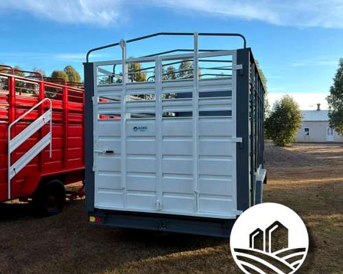 Trailer para Equinos o Hacienda Medida 2,10 X 4m