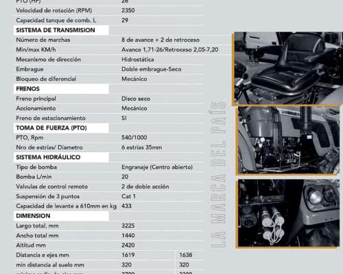 Tractor Zanello 2025 / 4025 - 30 HP
