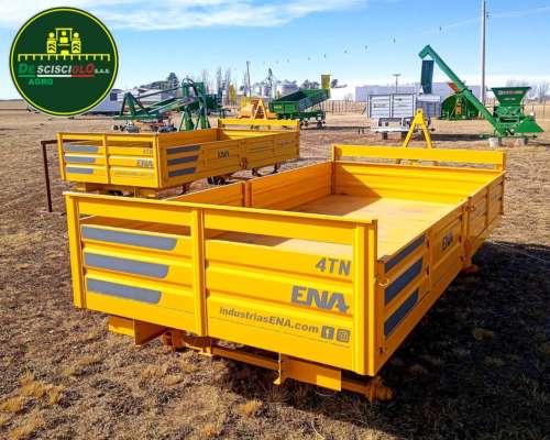 Acoplado Playo 4 X 2 Mts. 4 TN. ENA