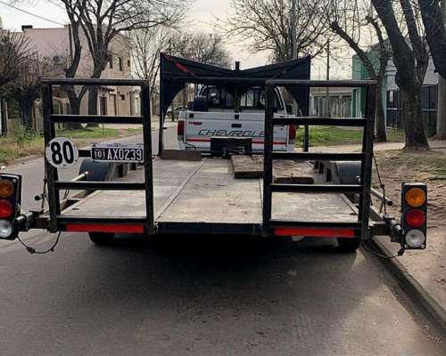 Trailer de Auxilio Basculante de 5 X 2