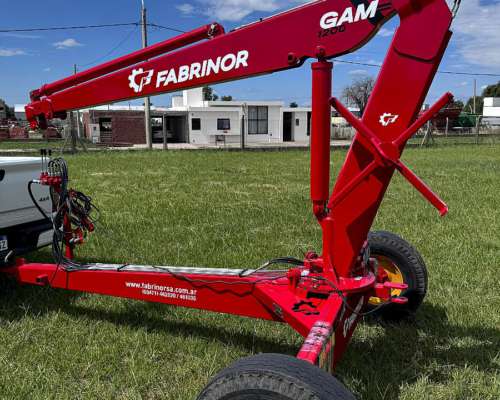 Grua para Bolsones Fabrinor GAM 1200 Hidraulica Full