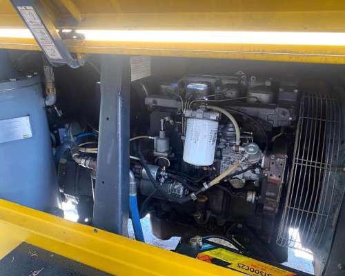 Motocompresor Diesel Atlas Copco XA 175 1997 Motor Reparado