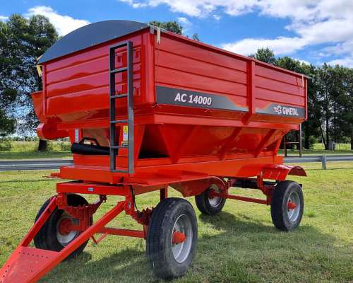 Tolva Nueva Gimetal AC14.000 con Noria y Destape