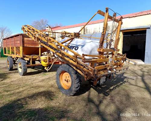 Pulverizador de Arrastre de 2000 Lts. Marca Sefo.