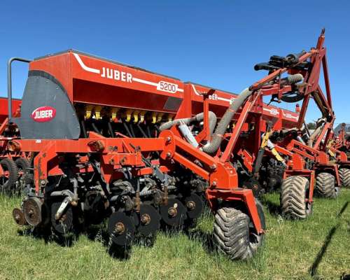 Sembradora Juber 5200 en Tándem de 20 a 52 Neumática