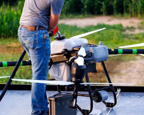 Dron Fumigador DJI Agras T50 - Equipo Completo