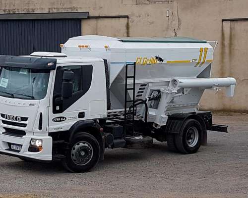 Carrocería Tolva Autodescargable con Tubo de Descarga 11m3