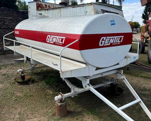 Acoplado Cisterna Gentili 3000 Lts Precio Nueva