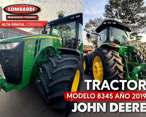 Tractor John Deere Importado de Brasil + Impuestos