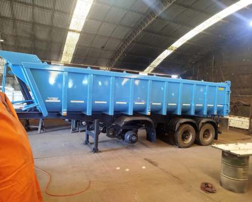 Semirremolque Batea Vuelco Trasero Astivia - 28 M3