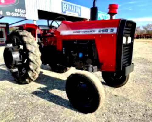 Tractor Massey Ferguson 265 S con Tres Puntos Impecable
