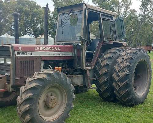 Tractor Massey Ferguson 5160-4 Doble Tracción, Dual y Vigía