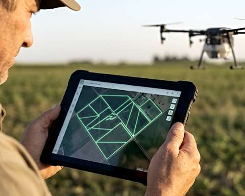 Creación de Limites de Campo para Drones