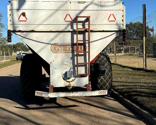 Autodescargable Ascanelli de 14 TN con Balanza