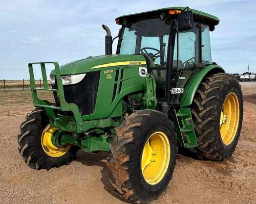 Importacion Tractor John Deere 6130d Mfwd de 2014