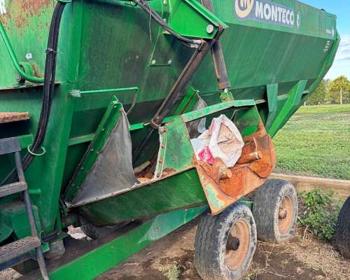 Mixer Horizontal 10 Mts Montecor con Caja Reductora y Balanz