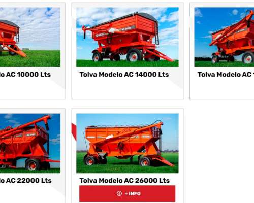 Tolvas Semillera AC 10000-14000-18000-22000-26000- Gimetal