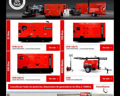 Grupo Electrogeno Diesel 185 KVA - Cabinado Insonorizado