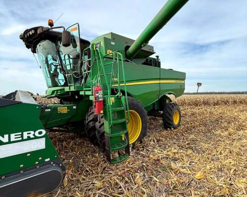 John Deere S550 SD 630f. M 3400 HS. R 2600 HS. Piloto
