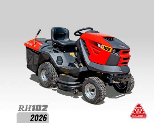 Tractor Cortacésped Roland H 102 con Bolsa Recolectora