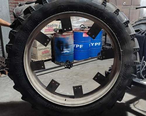 Cubiertas con Llantas 300/95/46. Adaptable a 38