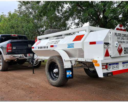Acoplado Cisterna de 1.500 Lts. de Capacidad Homologado