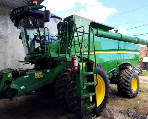 Cosechadora John Deere S 670 año 2016 36 Pies Caracol