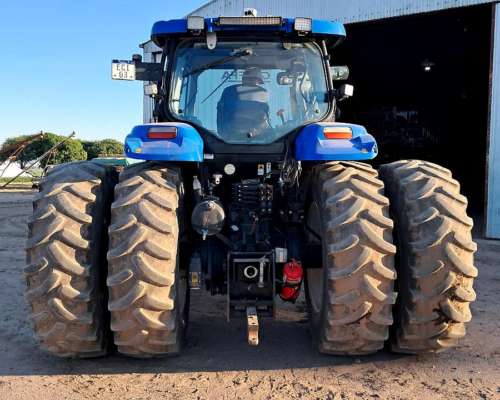 Tractor NH T7.205 Dual, 2017, 6400 HS, Caja Semipowershift.