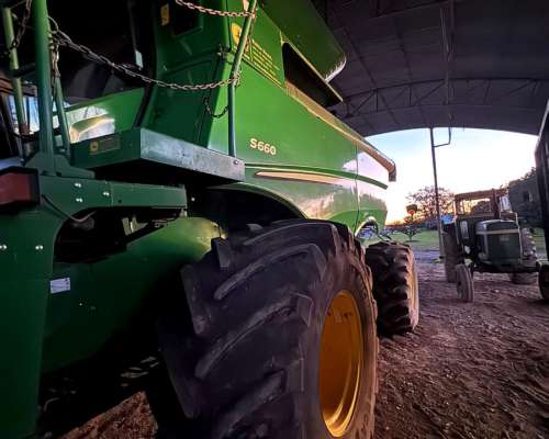 Cosechadora John Deere S660sd35fd