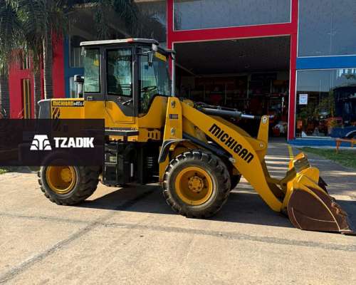 Pala Cargadora Frontal Usada Michigan R45ii 4x4-único Dueño
