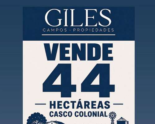 Campo 44 Hectáreas con Casco Colonial San Pedro