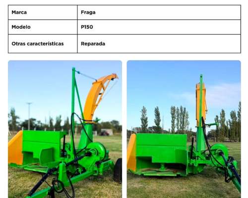 Picadora P150 - Fraga