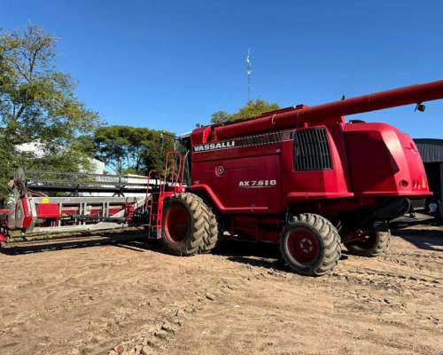 Vasalli AX 7.510 con Draper de Aluminio 2500hs Impecable