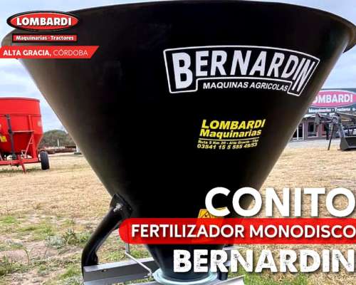 Cono Fertilizador Monodisco 350lts - Disponible