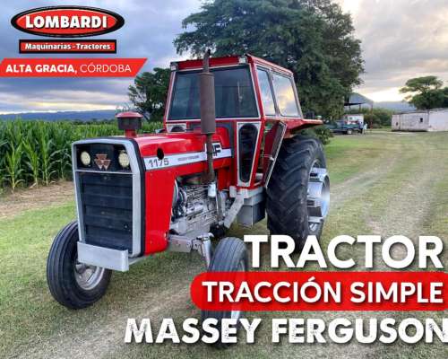 Tractor Massey Ferguson Tracción Simple Disponible