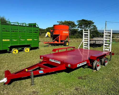 Trailer Carreton Balancin para 4tn de Arequito Disponible