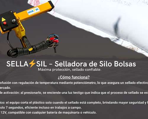Sella-sil 12v – Selladora para Silo Bolsas Agrícola