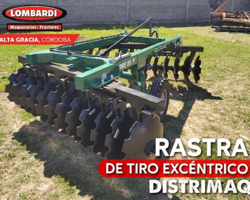 Rastra Tiro Excéntrico Distrimaq Cheques + Descuento