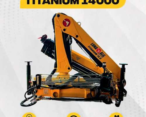 Hidrogrua Luna ALG LK 14000 + Control de Momento + Kit