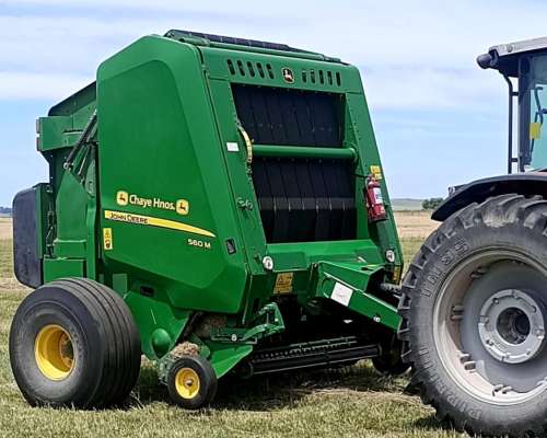 Rotoenfardadora John Deere 560m, año 2022
