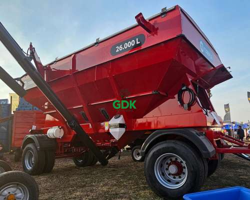 Tolva Semillera y Fertilizante 26.000 Lts. Marpla.