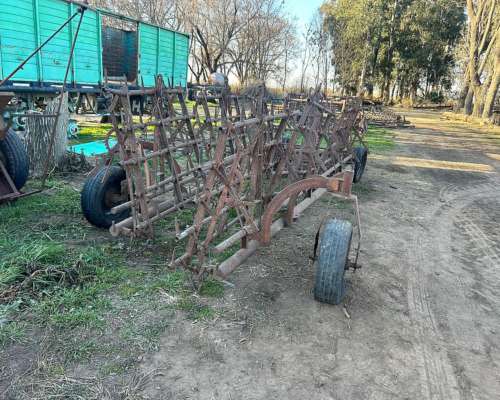 Rastra Ioco Hidráulica 7 Cuerpos 9.50 Mts Cobertura