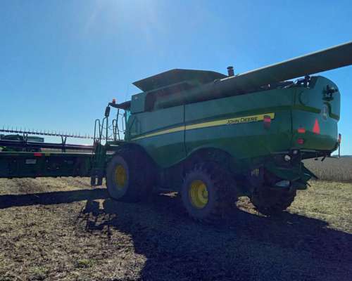 John Deere S660 SS 2018 635f. M 5500 HS. R 4200 HS. Piloto